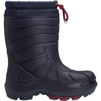 Viking Extreme Gefütterte Gummistiefel, Navy/Dark Red, 27, Kindergummistiefel, Kinderstiefel, Gummistiefel kinder, Kids