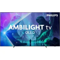 Philips Ambilight 65OLED801/12, 165,1 cm (65"), 3840 x 2160 Pixel, OLED, Smart-TV, WLAN, Schwarz
