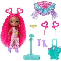 Barbie Extra HPB19, Mini-Puppe, Weiblich, 3 Jahr(e), Junge/Mädchen, 139 mm, 230 g