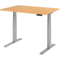 Hjh OFFICE PRO XDKB 12 S - Buche 120 x 80 elektrisch höhenverstellbar