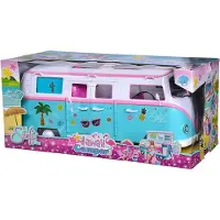 Simba Steffi Love Hawaii Camper / Puppe mit aufklappbarem Camper / inkl. Küche /