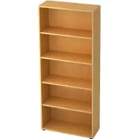 Hjh OFFICE PRO BETA 4000 - Buche 5 OH Regal 80 cm