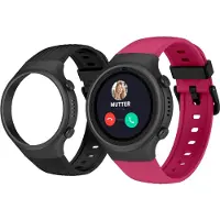 SPC SMARTEE 4G JUNIOR - Kinder-Smartwatch, 4G, GPS, Bordeaux