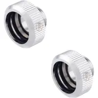 Bitspower Touchaqua Adapter Anschluss G1/4 Zoll AG auf 16mm AD Hardtube - 2er Pack