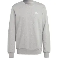 Adidas Sweatshirt kleines gesticktes Logo Molton Essentials
