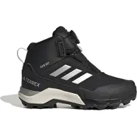 Adidas Terrex Winter Mid BOA RAIN.RDY Hiking Shoes Kids Kids Boys AND Girls cblack/silvmt/cblack (A0QM) 10.5K