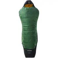 Nordisk - Gormsson +10 Curve - Kunstfaserschlafsack Gr XL - 220 cm grün/schwarz