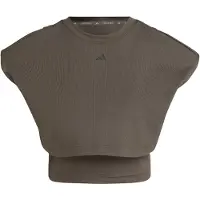 Adidas Damen-Top 3-Stripes Fleece Boxy Power