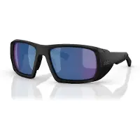 Bliz - Photochromatische Sonnenbrille für hohe Berge - Peak Matt Black Nano Optics Photochromic Brown w Blue Multi - Blau
