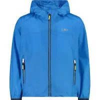 CMP KID Rain Jacket FIX Hood cyano (M885) 116