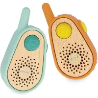 Janod – Mein erstes wiederaufladbares Walkie-Talkie für Kinder – Reichweite 300
