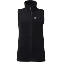 Berghaus Fleeceweste "PRISM PT IA FL VEST AF", Damen, Gr. XL, schwarz (jet schwarz), Obermaterial: 100% Polyester, Westen Fleeceweste, mit InterActive-Reißverschluss, aus Polartec Classic-Fleece