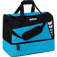 Erima SIX WINGS Sporttasche mit Bodenfach L curacao/schwarz