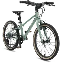 Bikestar Leichtgewicht 8kg Kinder Fahrrad Aluminium ab 6 Jahre | 20 Zoll 7 Gang Shimano | Grün
