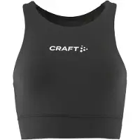 Craft Rush 2.0 Crop Top Damen - Schwarz