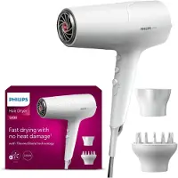 Philips 5000 series BHD500/20 Haartrockner, Gleichstrom, Weiß, Hängeschlaufe, 1,8 m, 2100 W, 220-240 V