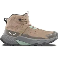 Salewa Schuhe PEDROC 2 LEATHER MID PTX W Lady, Quicksand/Bungee-Kordel Schuhgröße: 8,5