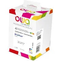 OWA Tinte Multipack komp. Brother LC3217 B/C/M/Y (550 S.)