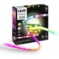 Calex Smart LED-Streifen 10M, RGBIC, Kürzbar, Dimmbar, Musiksync