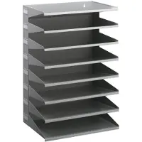 Durable Sortierstation Business 8 Fächer grau