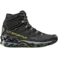 La Sportiva Herren Ultra Raptor II Mid Leather Wide GTX Wanderstiefel Black/Cedar 44