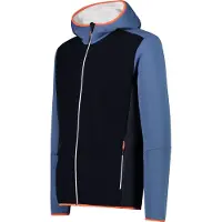 CMP Man Jacket Fix Hood N825 Bluestone 56
