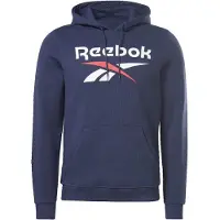 Reebok Identity Fleece Stacked Logo Pullover Sweatshirt