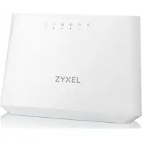 Zyxel VMG3625-T50B, Wi-Fi 5 (802.11ac), Dual-Band (2,4 GHz/5 GHz), Ethernet/LAN, VDSL2, Weiß, Tabletop-Router