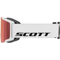 SCOTT - Skibrille - Shield White AMP Red Chrome S3 - Weiß