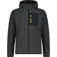 CMP MAN Fleece Jacket FIX Hood jungle (F902) 52