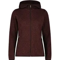 CMP - Women's Jacket Fix Hood 36H2676 - Fleecejacke Gr 46 braun