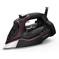 Rowenta SteamForce Pro, Dampfbügeleisen, 230 g/min, Schwarz, Bordeaux, 120 g/min, 0,35 l, Herz, Seite, Spitze