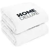 HOME DELUXE - Handtuch 2er Set - 40 x 70 cm, 100% Baumwolle I Badetuch Saunatuch Strandtuch Handtuchset