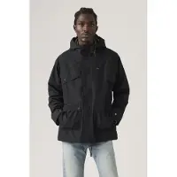 Levi's Marina Utility Parka Jet Black Größe: L | Leichte Jacken Outlet | Herren | Schwarz