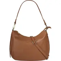 Cluty Umhängetasche Damen cognac