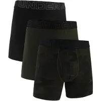 Under Armour Boxershorts "Boxershort UA PERFORMANCE COTTON - PRINT 6 INCH 3er Pack" 3 Stk.
