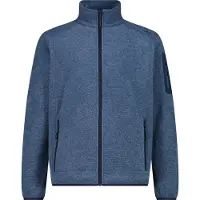CMP Herren Outdoor Fleece Jacke Knit-Tech Meliert blau 54