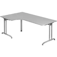 Hjh OFFICE PRO BELA 82 S - Grau 200 x 120