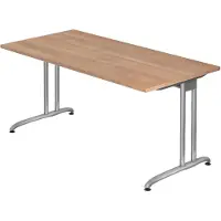 Hjh OFFICE PRO BELA 16 S - 160 x 80 Nussbaum