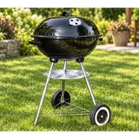 Landmann 05572, Grill, Holzkohle, 6 Person(en), 410 x 410 mm, Kessel, Feuerrost