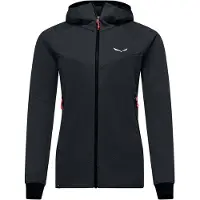 Salewa - Women's Sella Crevasse Hooded Jacket - Fleecejacke Gr 36 schwarz