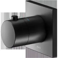 Keuco IXMO Thermostatarmatur Unterputz, Rosette eckig, 59553370002, Farbe: Schwarz Matt