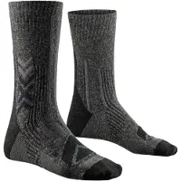 X-socks Hike Perform Merino Crew black/charcoal (B036) 45-47