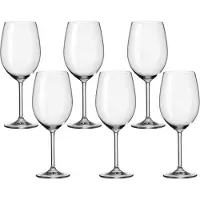Leonardo Daily, Rotweinglas, Standard-Glas, Glas, Transparent, Bordeaux Wein, klar