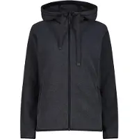 CMP Woman Fleece Fleece Jacket FIX Hood antracite (U423) 42