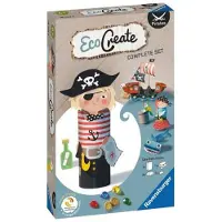 Ravensburger EcoCreate 18130 - Pirates – DIY Bastelset für Kinder ab 6 Jahren
