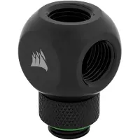 Corsair CX-9055016-WW, Schwarz, Anpassung, Flüssigkeit, Messing, 1/4 Zoll