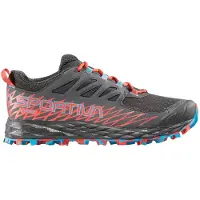 La Sportiva Lycan Woman Gtx, Mountain Running Footwear, 36.5, Carbon/Hibiscus (Grey) -