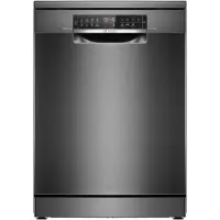 Bosch SMS6ECC12E Serie 6 Standgeschirrspüler, 60 cm, 14 Maßgedecke, , 42 dB, Edelstahl, Schwarz