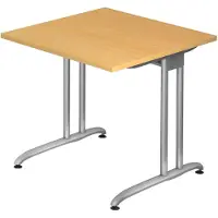 Hjh OFFICE PRO BELA 8 S - Buche 80 x 80